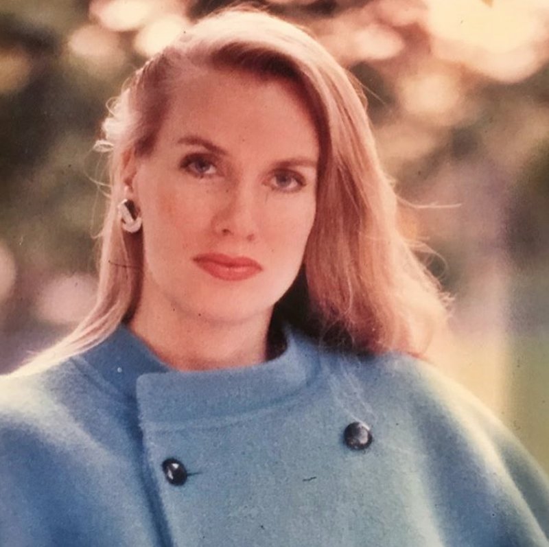 Gunilla Persson som ung Gunilla Persson som ung
